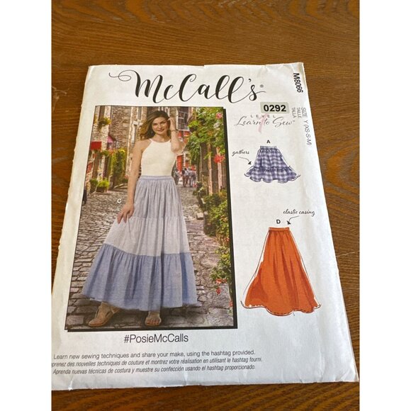 McCall's Accessories - McCall's  #M8066 Skirts Pattern Size XS - M  Cut